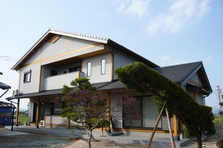 江田建設植栽との調和の家の画像